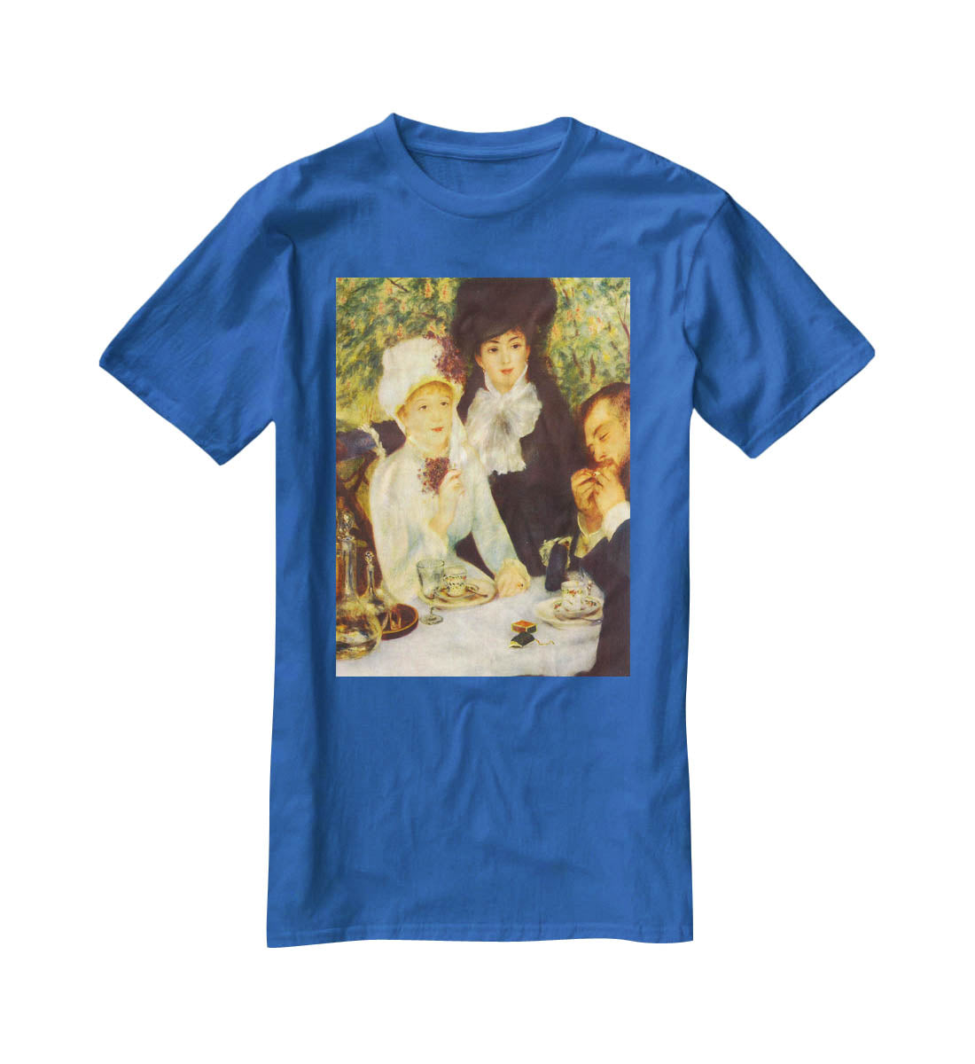 The end of the breakfast by Renoir T-Shirt - Canvas Art Rocks - 2