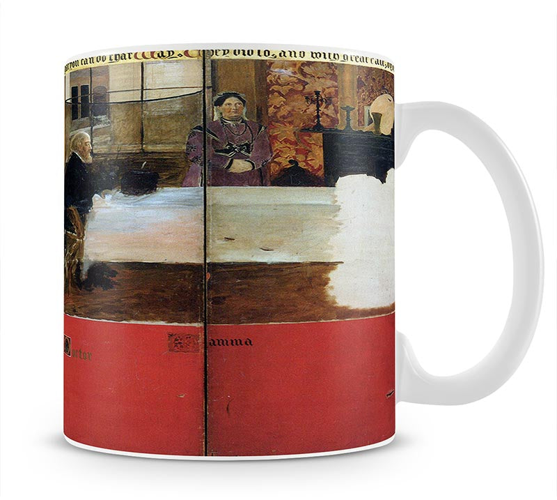 The family picture of Epps panels 1 3 by Alma Tadema Mug - Canvas Art Rocks - 1