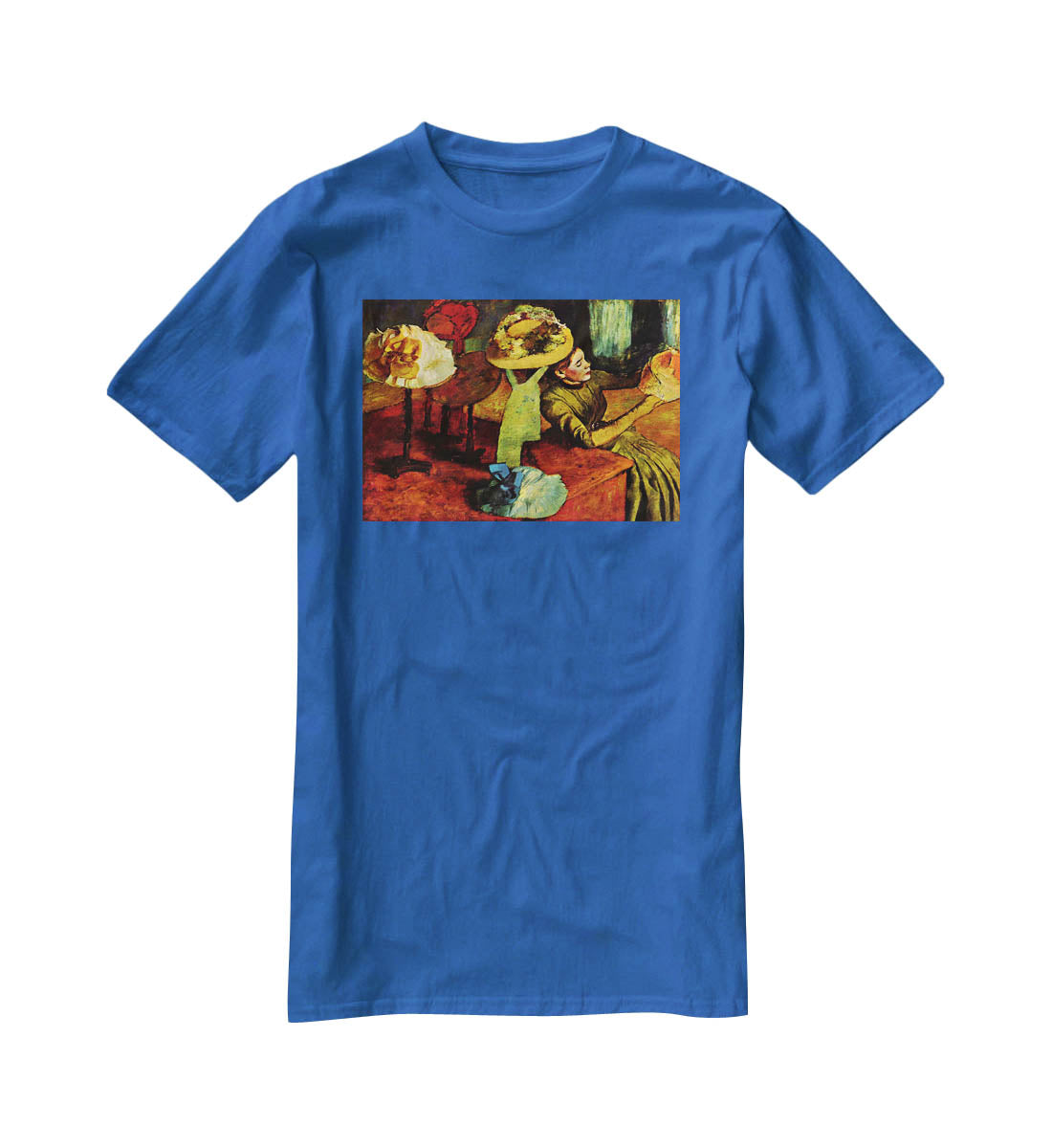 The fashion shop by Degas T-Shirt - Canvas Art Rocks - 2