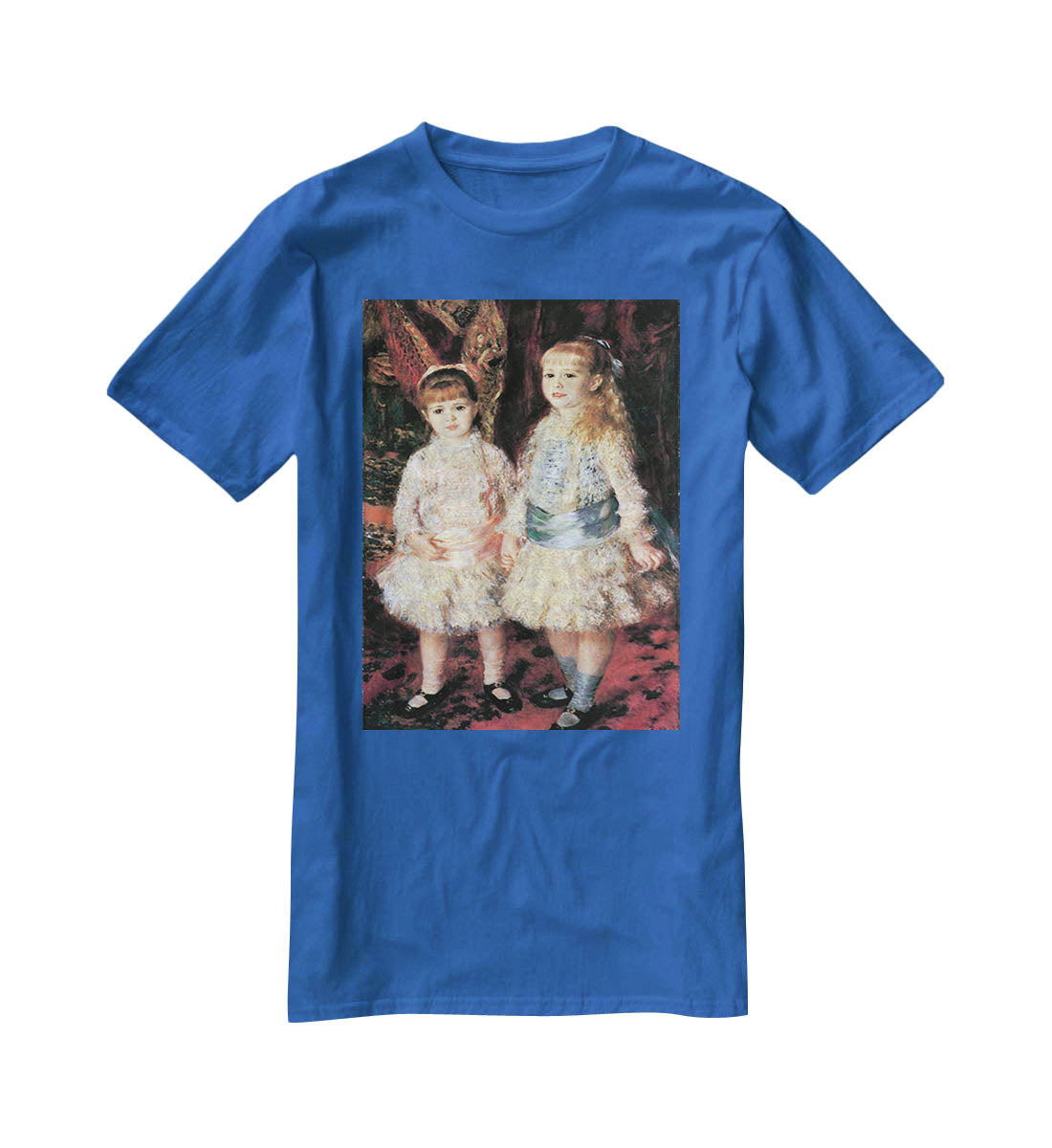 The girls Cahen dAnvers by Renoir T-Shirt - Canvas Art Rocks - 2