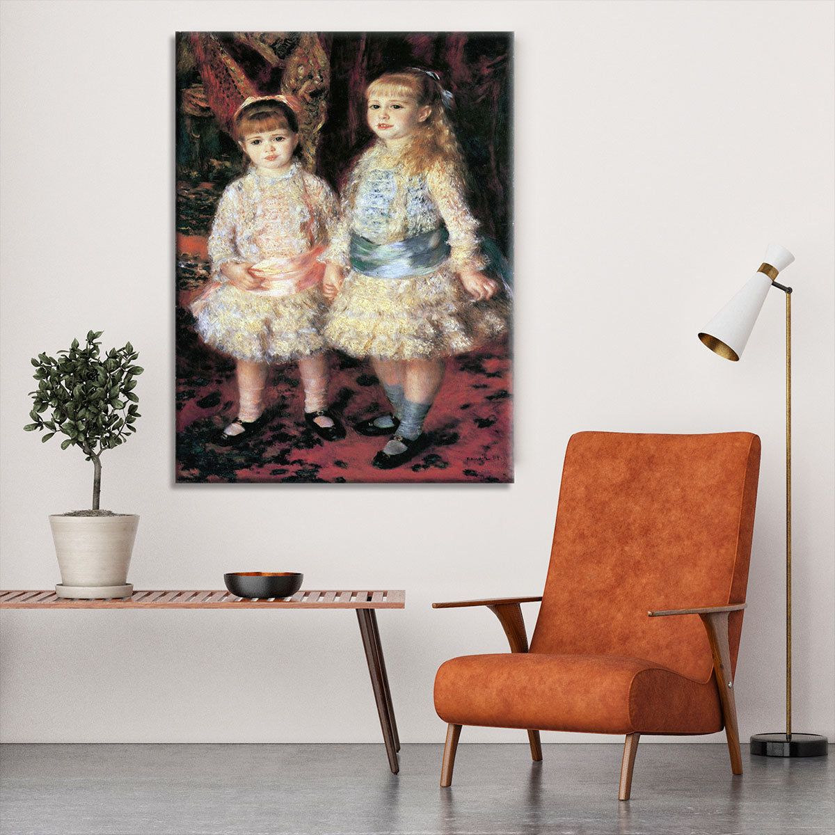 The girls Cahen dAnvers by Renoir Canvas Print or Poster - Canvas Art Rocks - 6