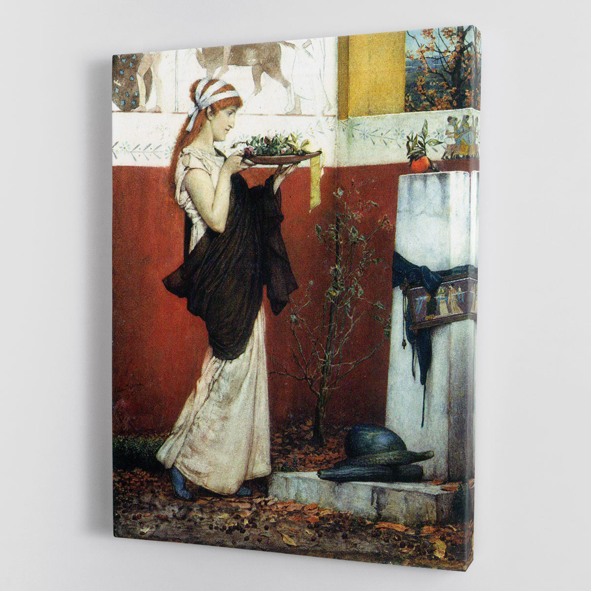 The last roses by Alma Tadema Canvas Print or Poster - Canvas Art Rocks - 1