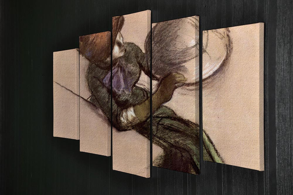 The milliner 2 by Degas 5 Split Panel Canvas - Canvas Art Rocks - 2