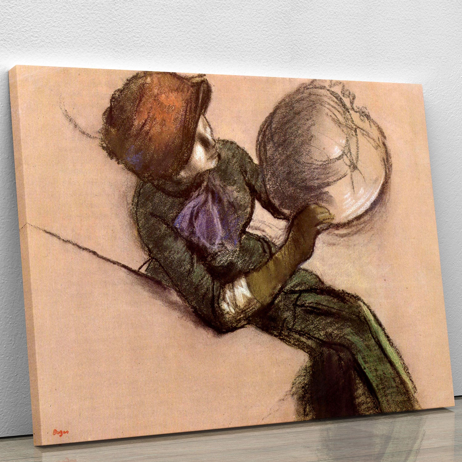 The milliner 2 by Degas Canvas Print or Poster - Canvas Art Rocks - 1
