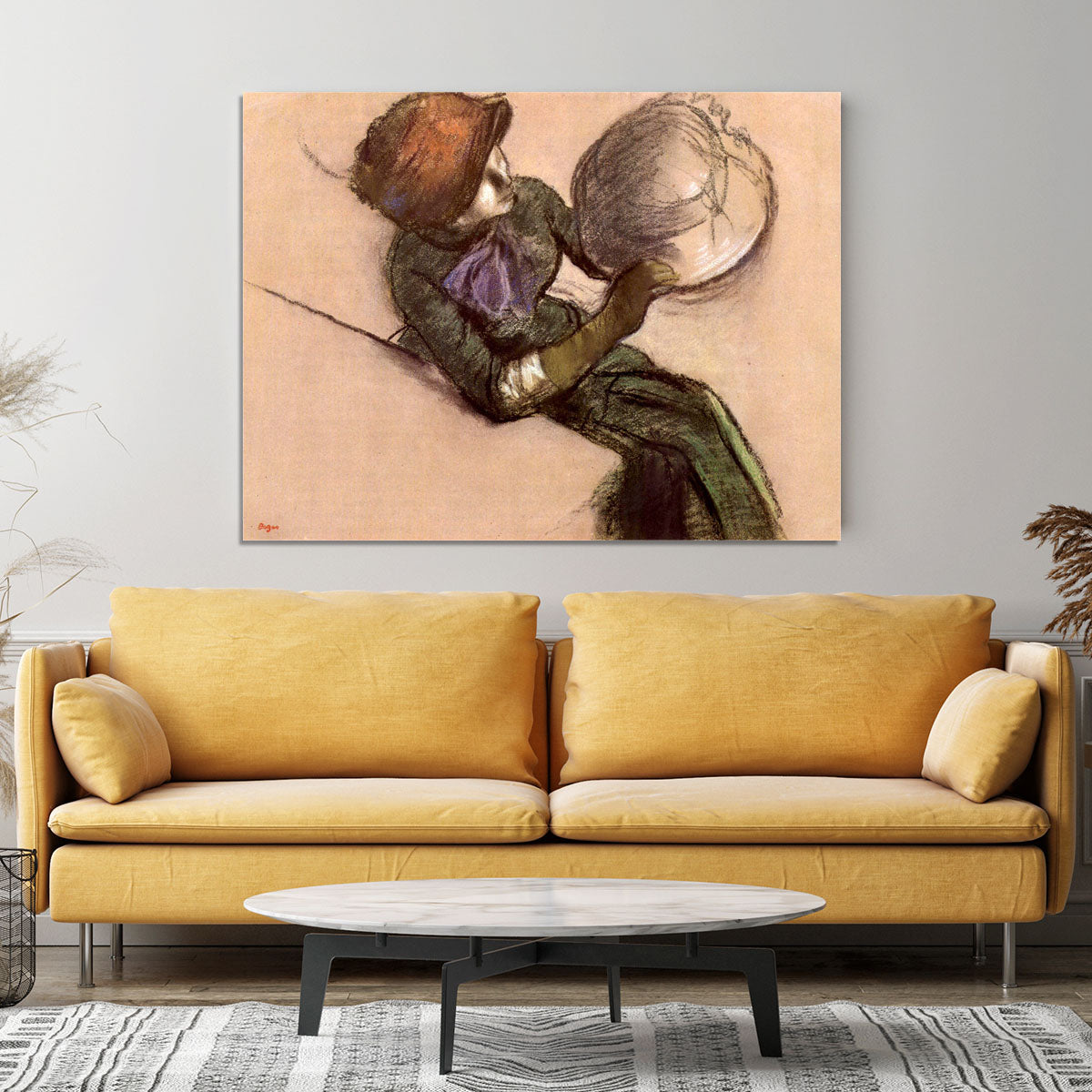 The milliner 2 by Degas Canvas Print or Poster - Canvas Art Rocks - 4