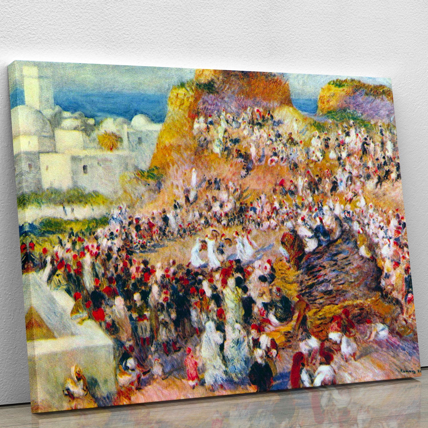 The mosque Arabian Fest by Renoir Canvas Print or Poster - Canvas Art Rocks - 1