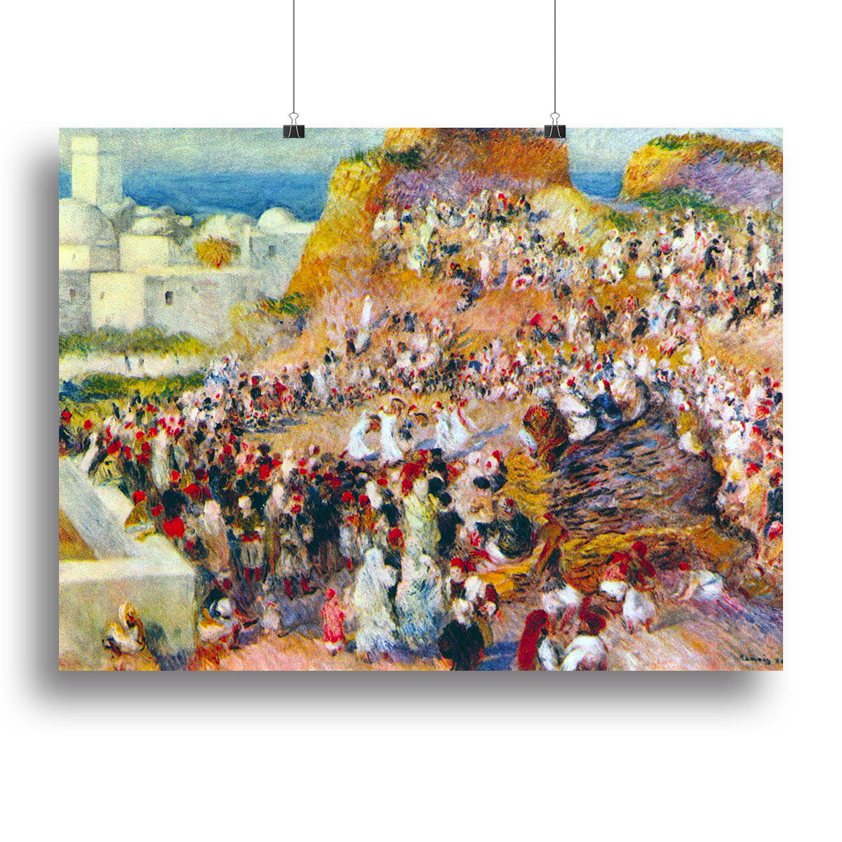The mosque Arabian Fest by Renoir Canvas Print or Poster - Canvas Art Rocks - 2