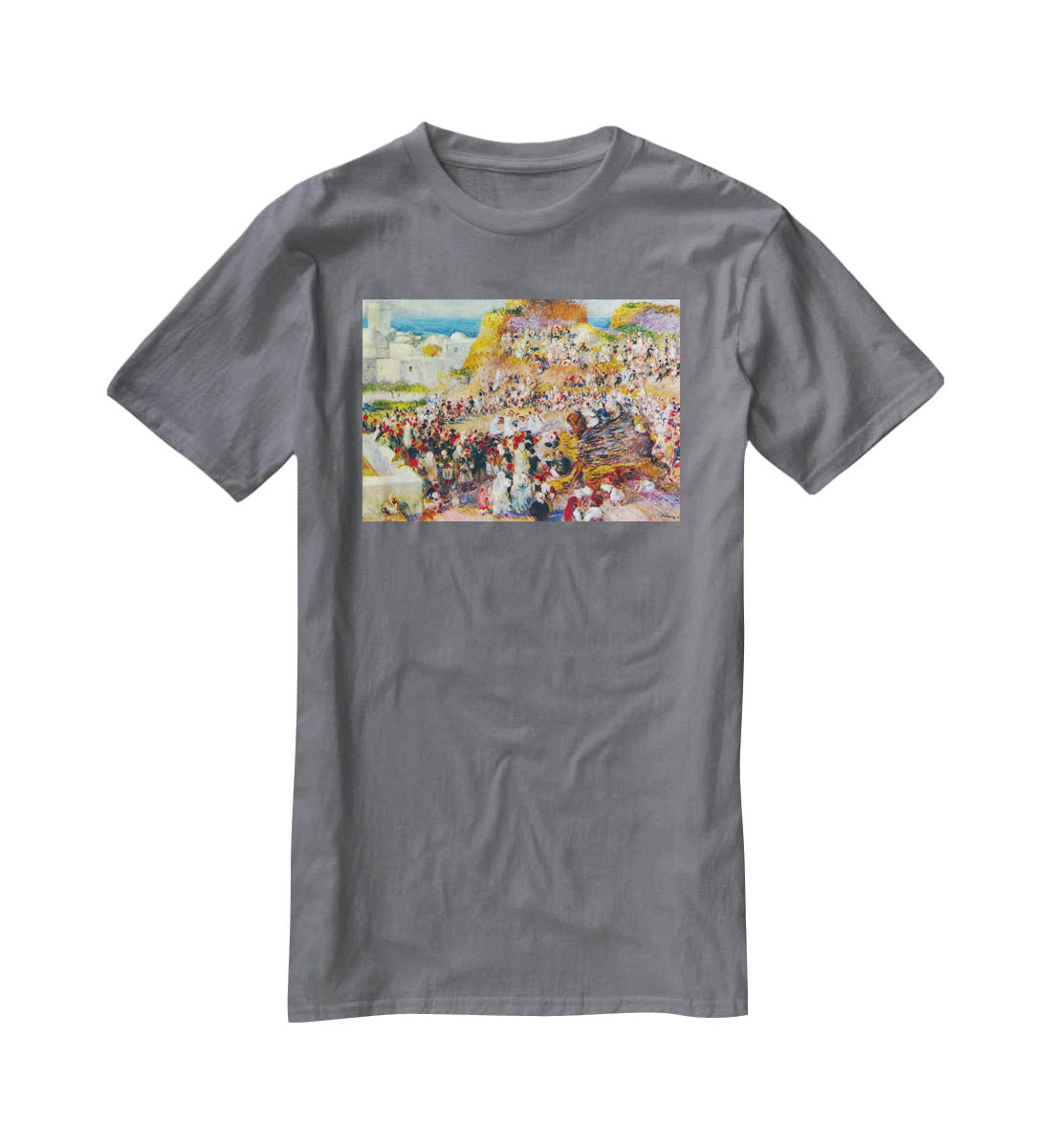 The mosque Arabian Fest by Renoir T-Shirt - Canvas Art Rocks - 3