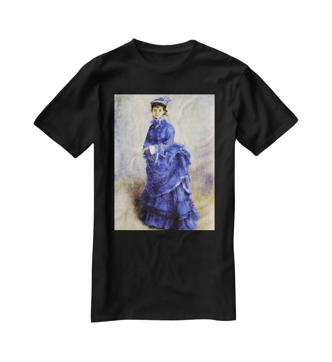 The parisian by Renoir T-Shirt - Canvas Art Rocks - 1