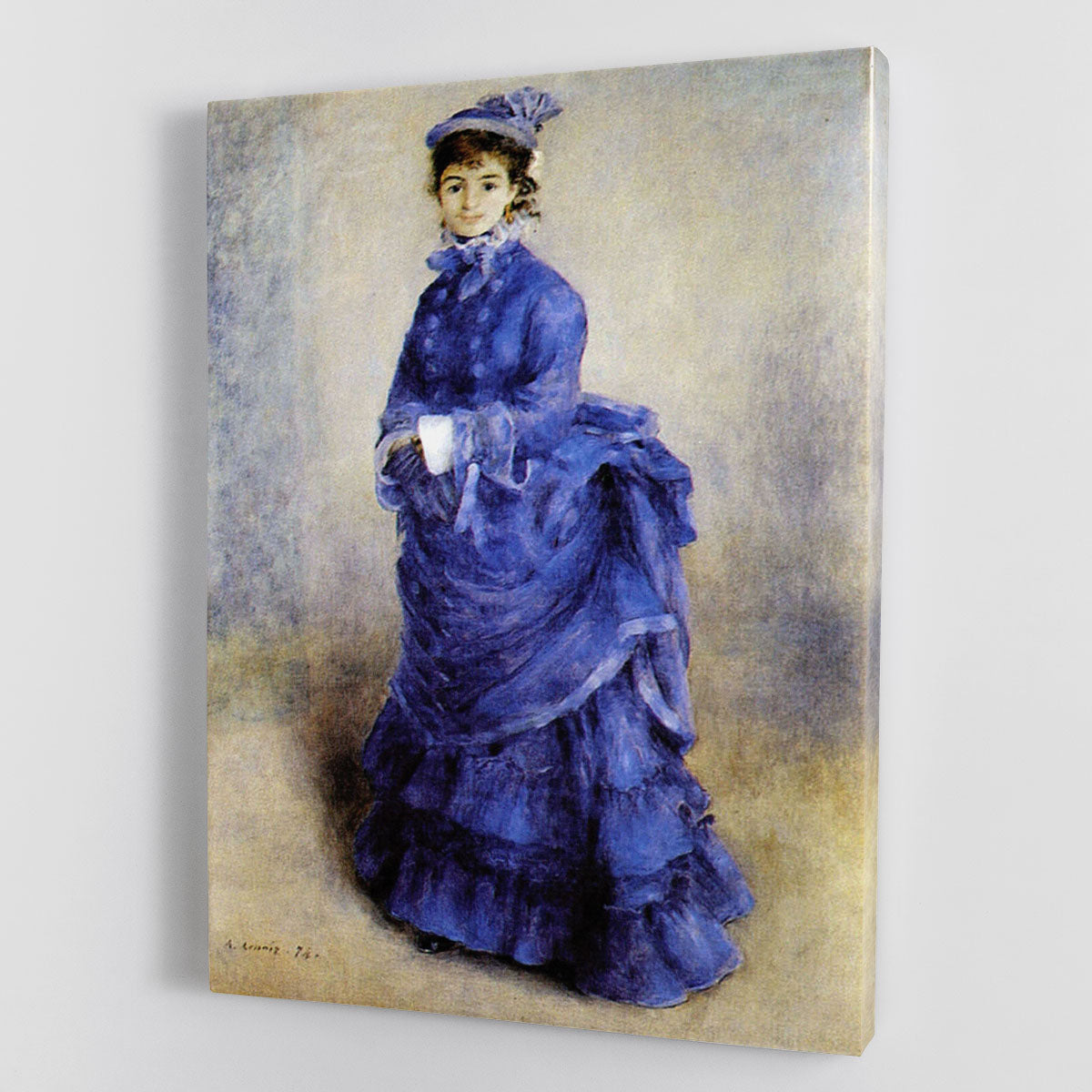 The parisian by Renoir Canvas Print or Poster - Canvas Art Rocks - 1