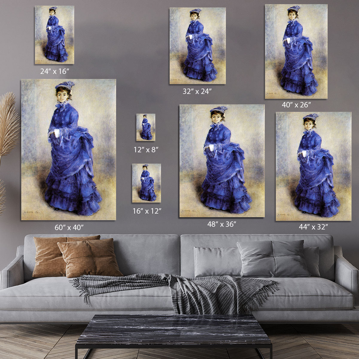 The parisian by Renoir Canvas Print or Poster - Canvas Art Rocks - 7