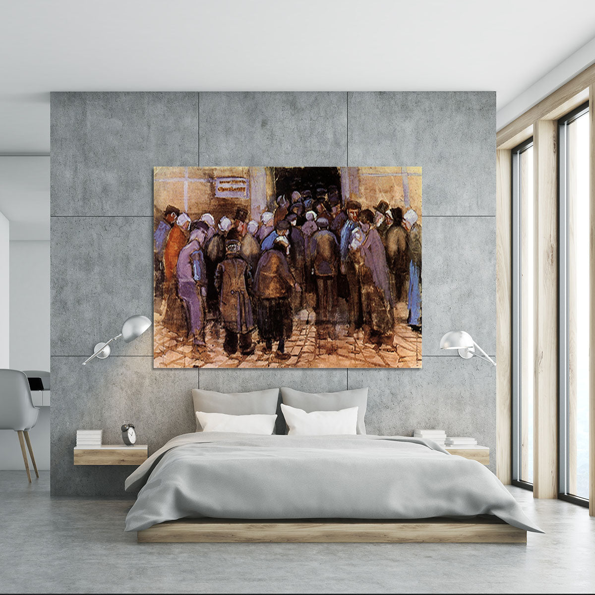 The poor and money by Van Gogh Canvas Print or Poster - Canvas Art Rocks - 5