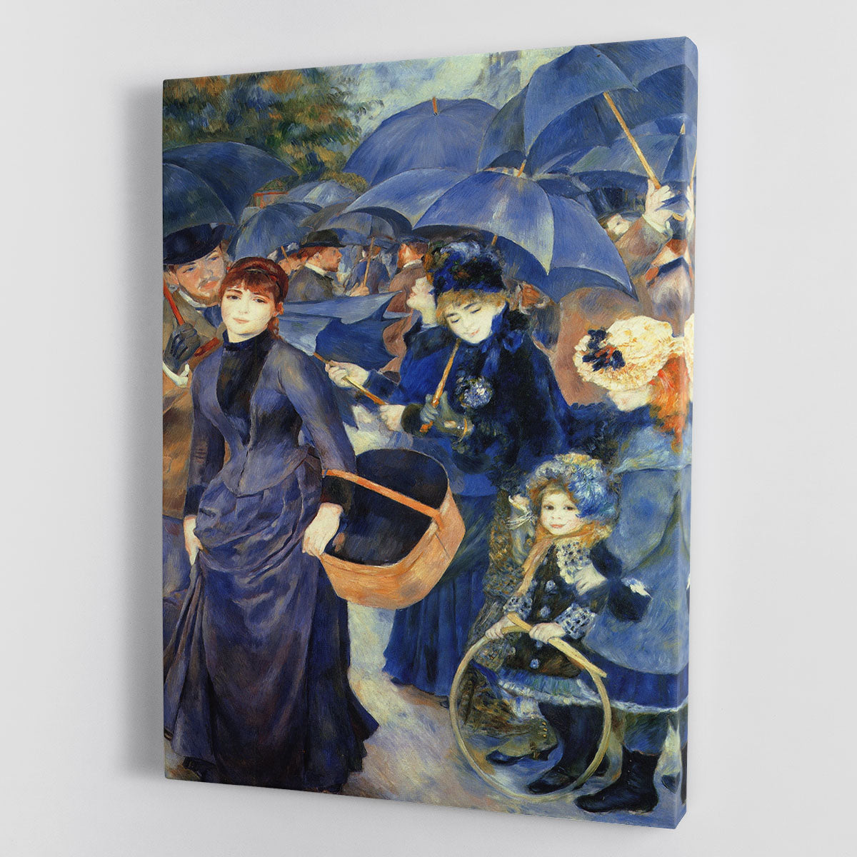 The umbrellas by Renoir Canvas Print or Poster - Canvas Art Rocks - 1
