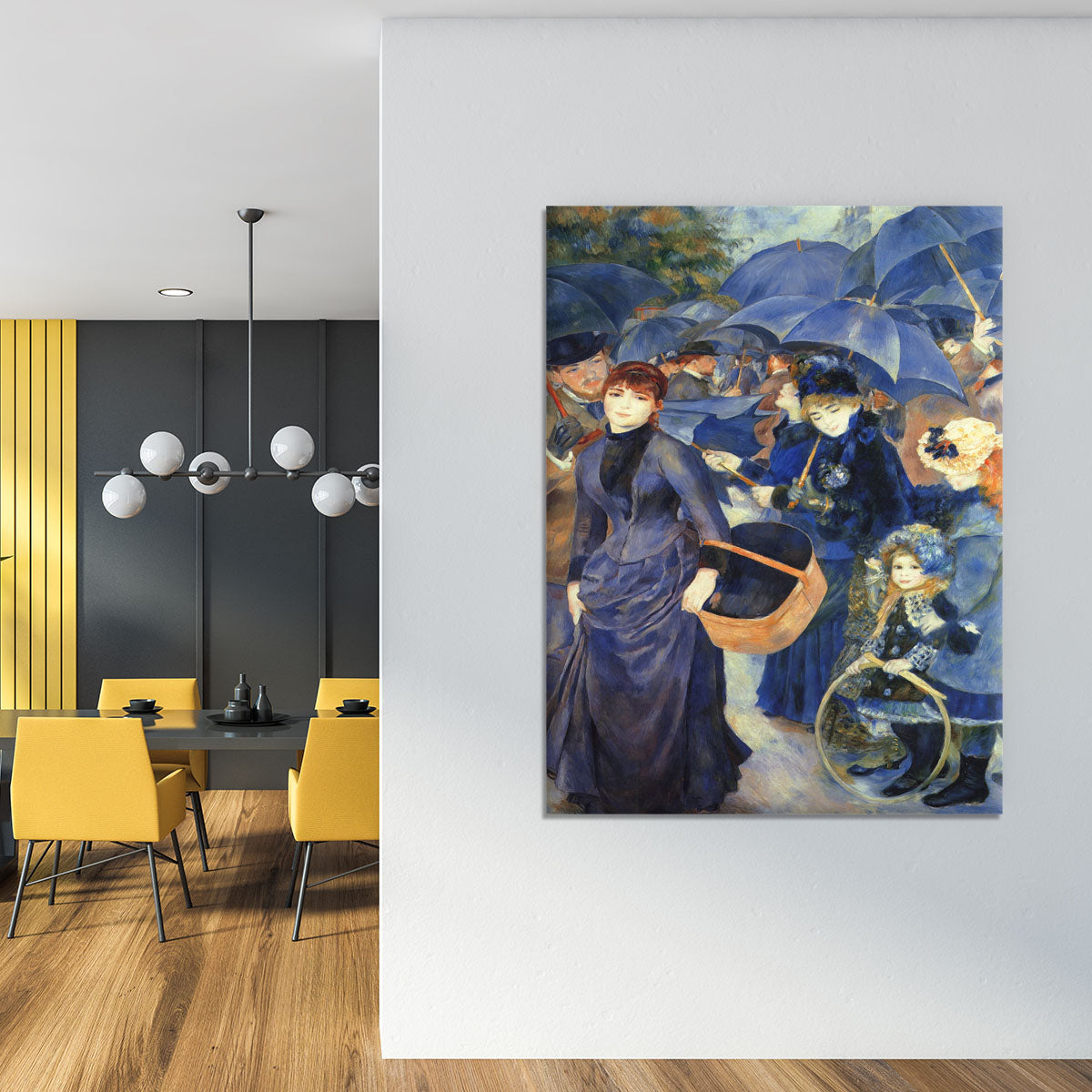 The umbrellas by Renoir Canvas Print or Poster - Canvas Art Rocks - 4