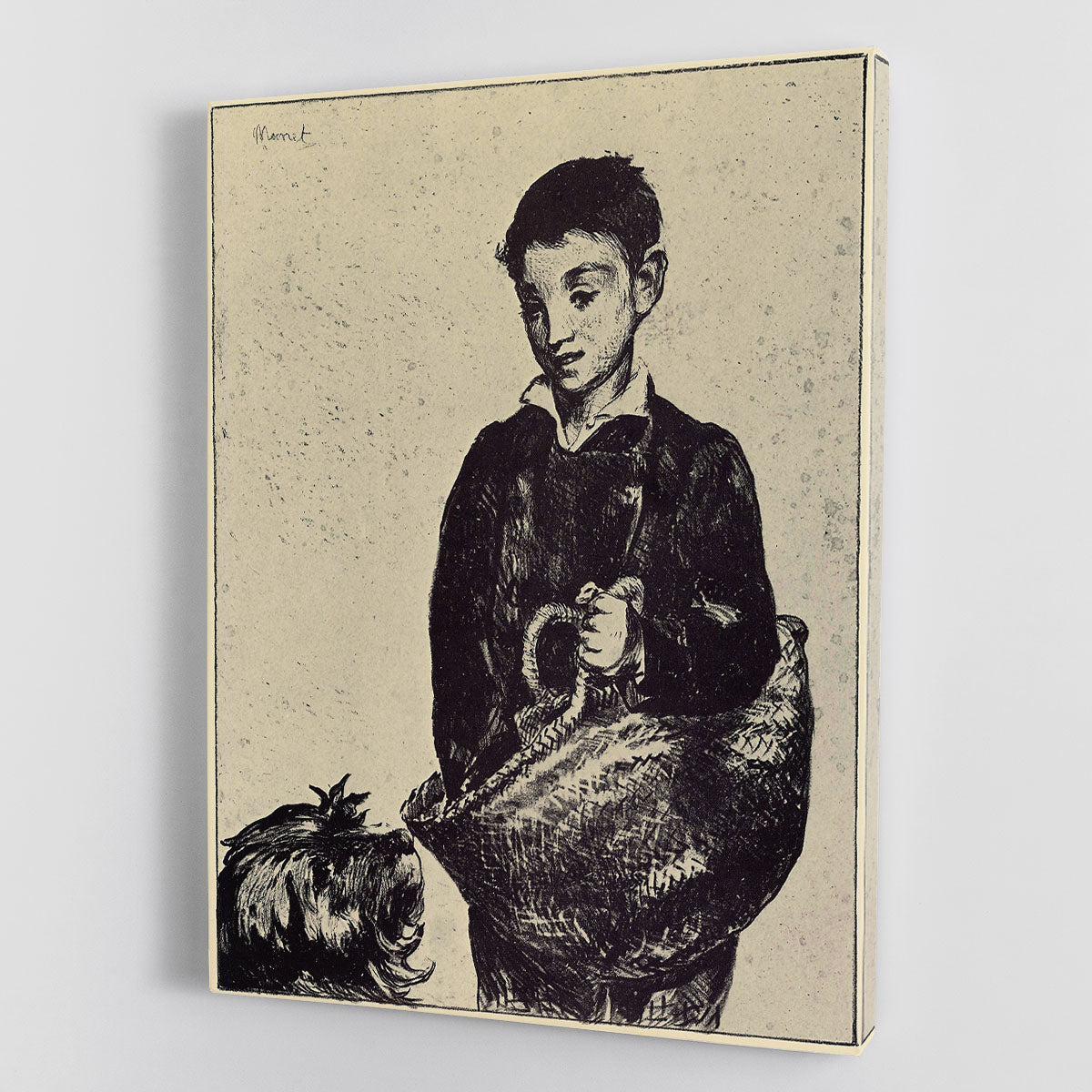 The urchin by Manet Canvas Print or Poster - Canvas Art Rocks - 1