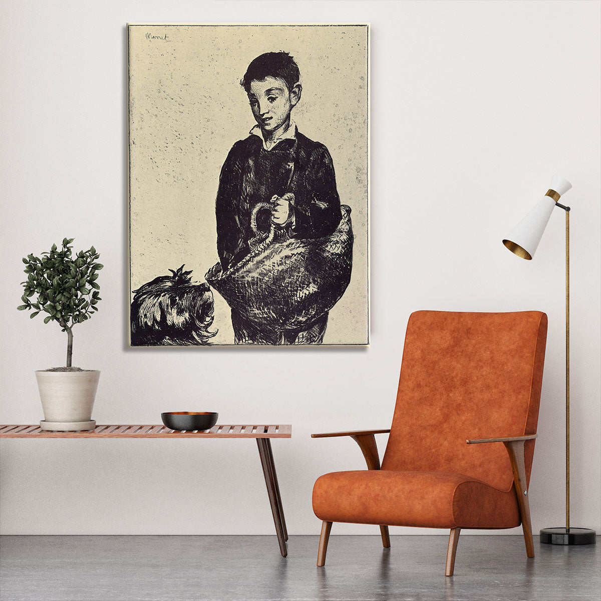 The urchin by Manet Canvas Print or Poster - Canvas Art Rocks - 6