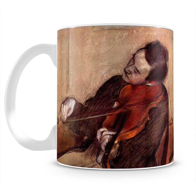 The violinist 1 by Degas Mug - Canvas Art Rocks - 1