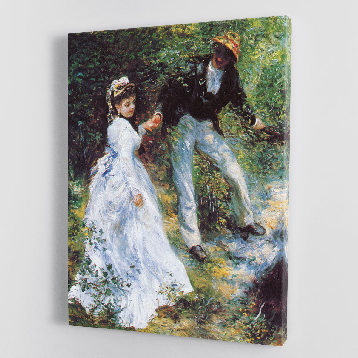The walk by Renoir Canvas Print or Poster - Canvas Art Rocks - 1