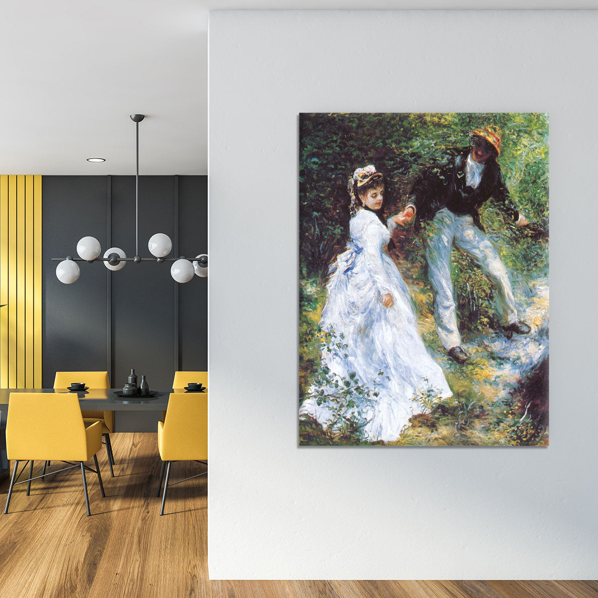 The walk by Renoir Canvas Print or Poster - Canvas Art Rocks - 4