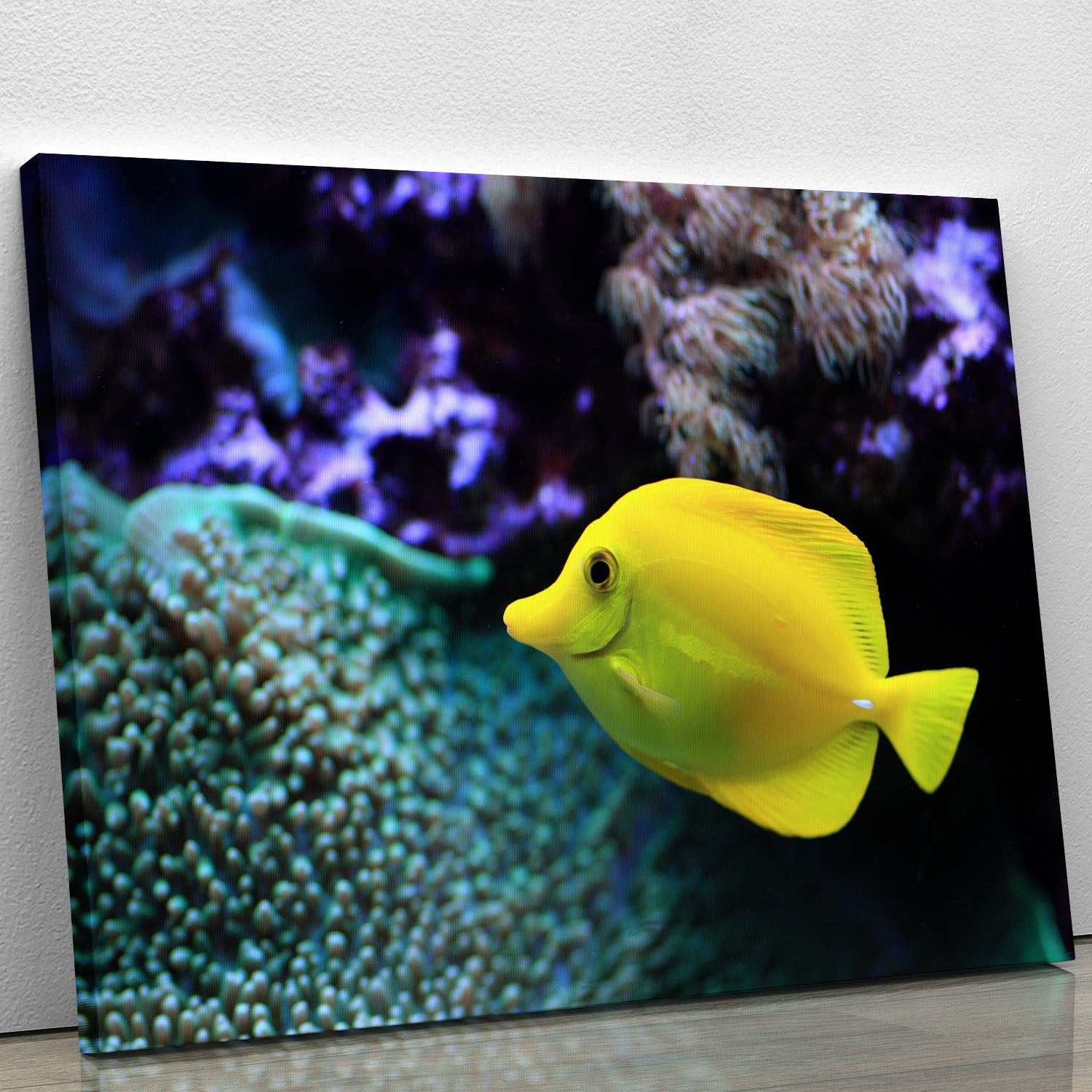 The yellow fish Canvas Print or Poster - Canvas Art Rocks - 1