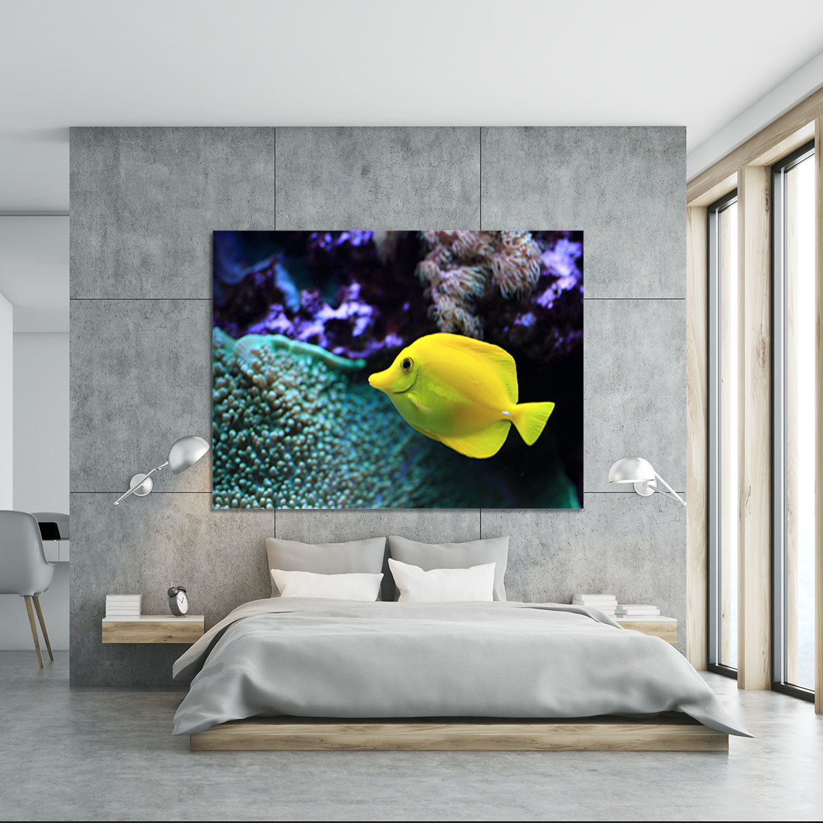 The yellow fish Canvas Print or Poster - Canvas Art Rocks - 5