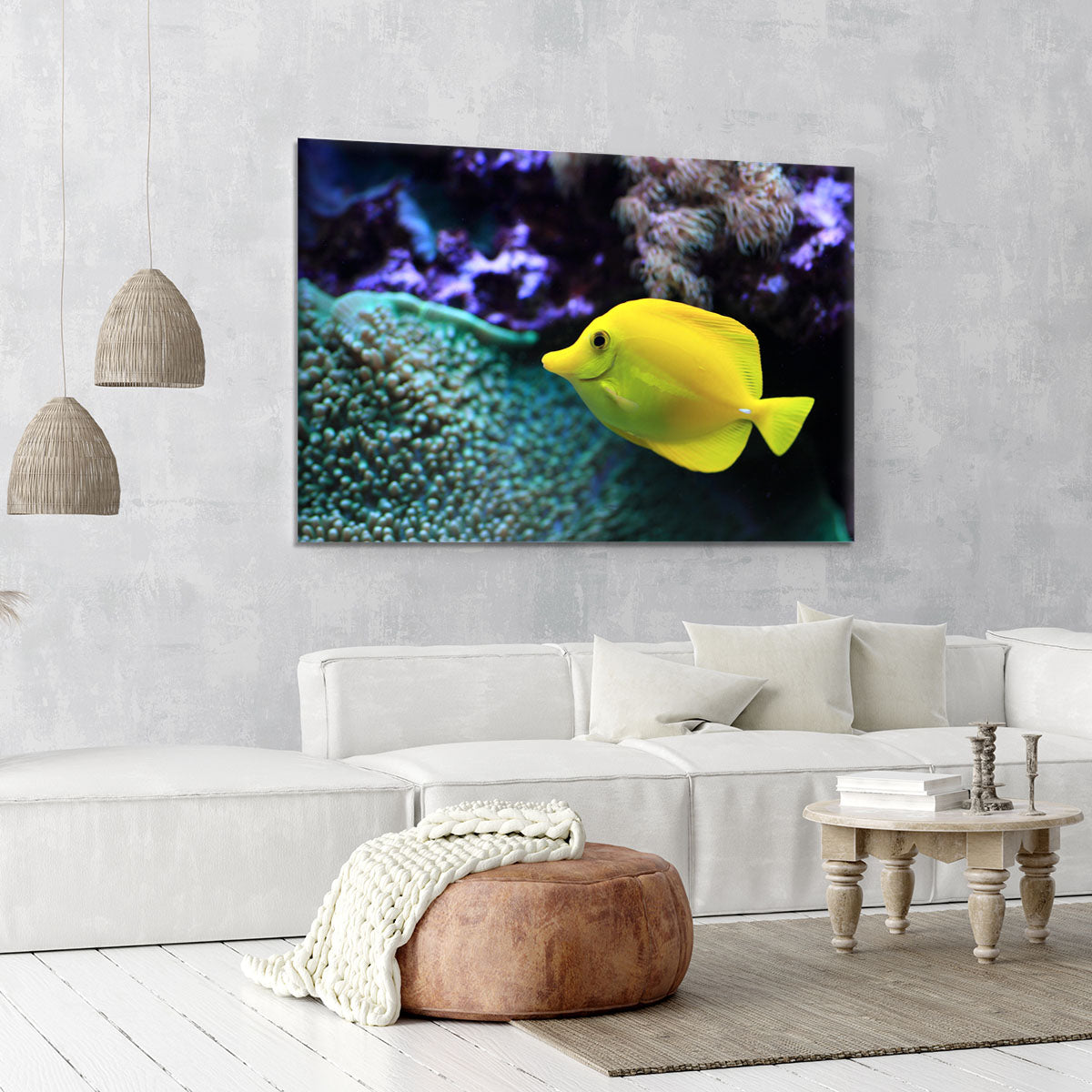 The yellow fish Canvas Print or Poster - Canvas Art Rocks - 6