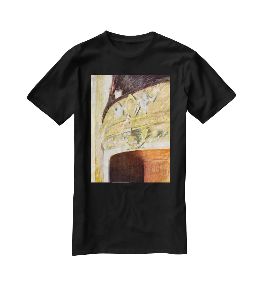 Theater Loge by Degas T-Shirt - Canvas Art Rocks - 1