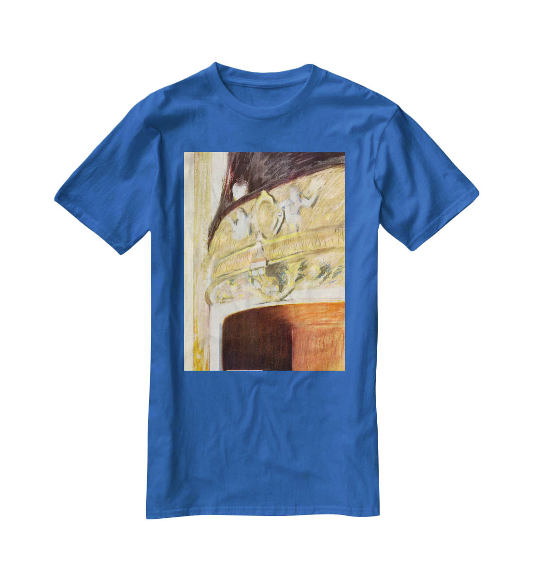 Theater Loge by Degas T-Shirt - Canvas Art Rocks - 2
