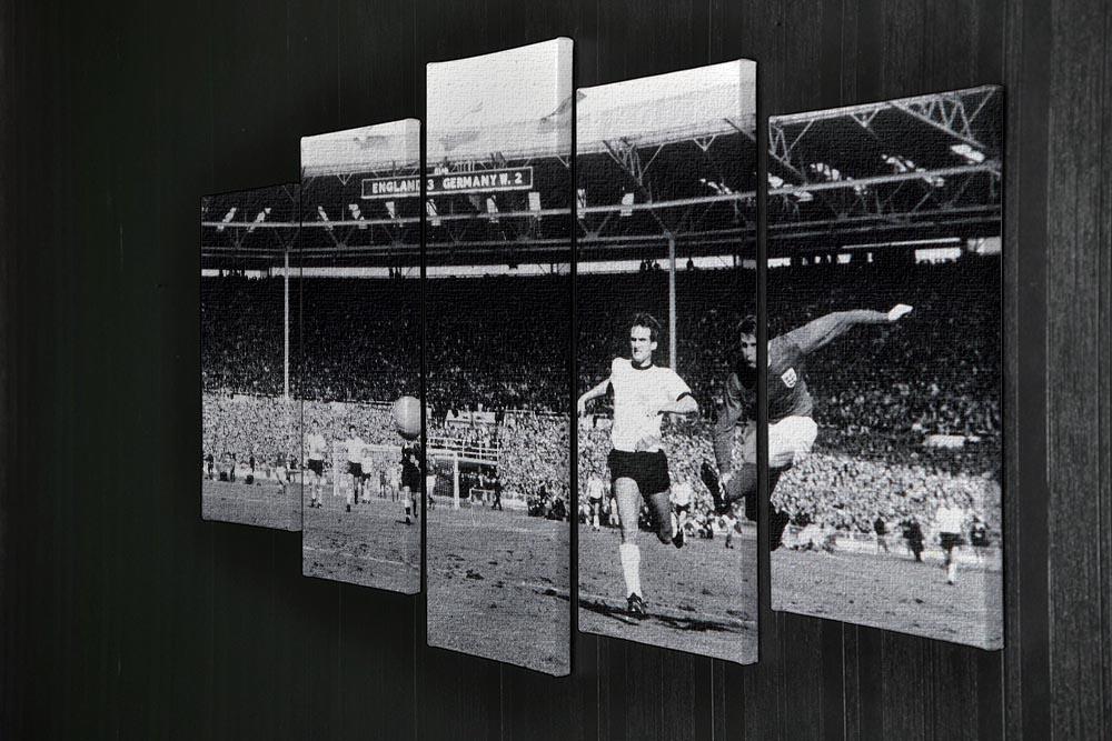 They think its all over Geoff Hurst Goal 5 Split Panel Canvas - Canvas Art Rocks - 2