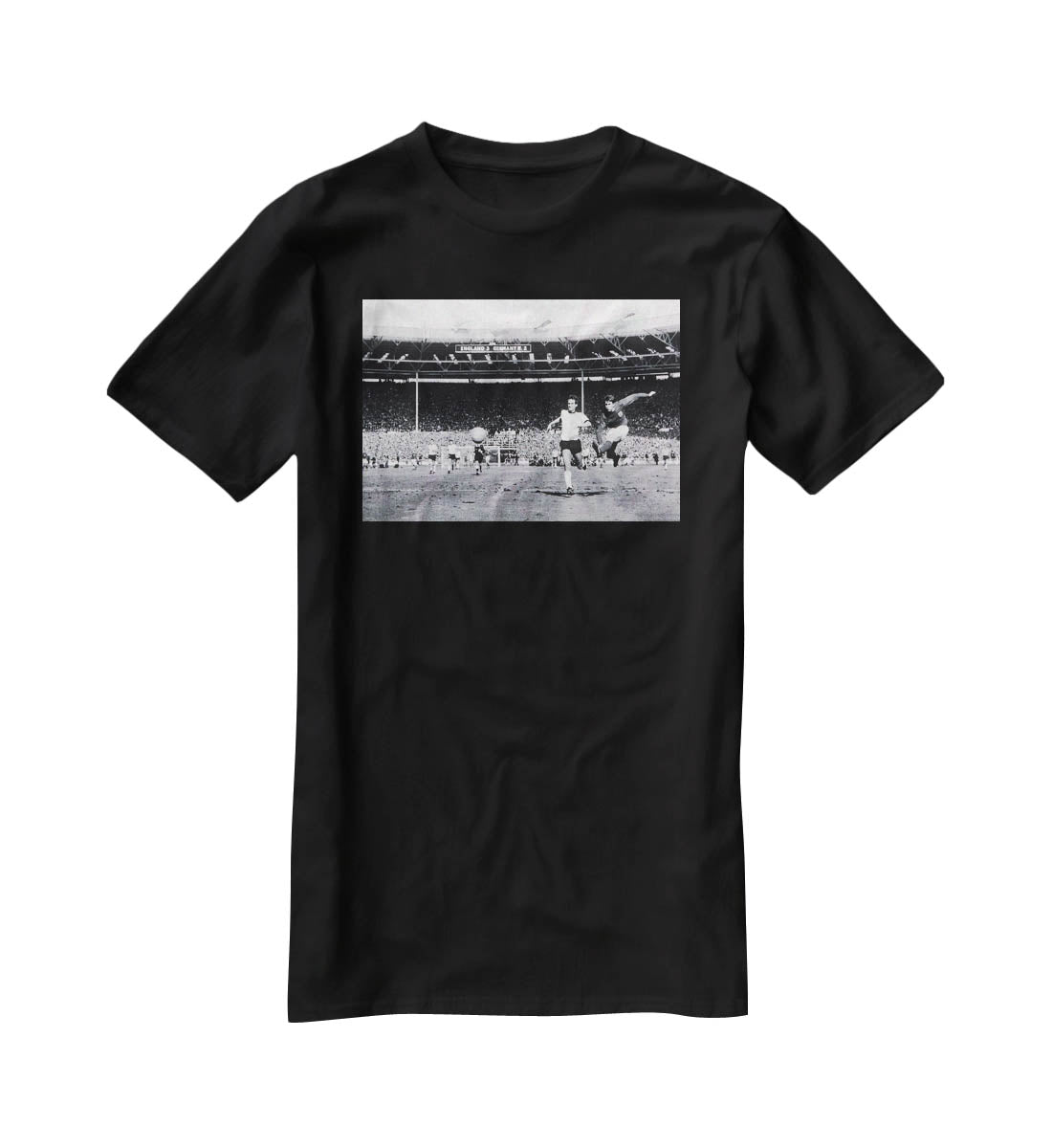 They think its all over Geoff Hurst Goal T-Shirt - Canvas Art Rocks - 1