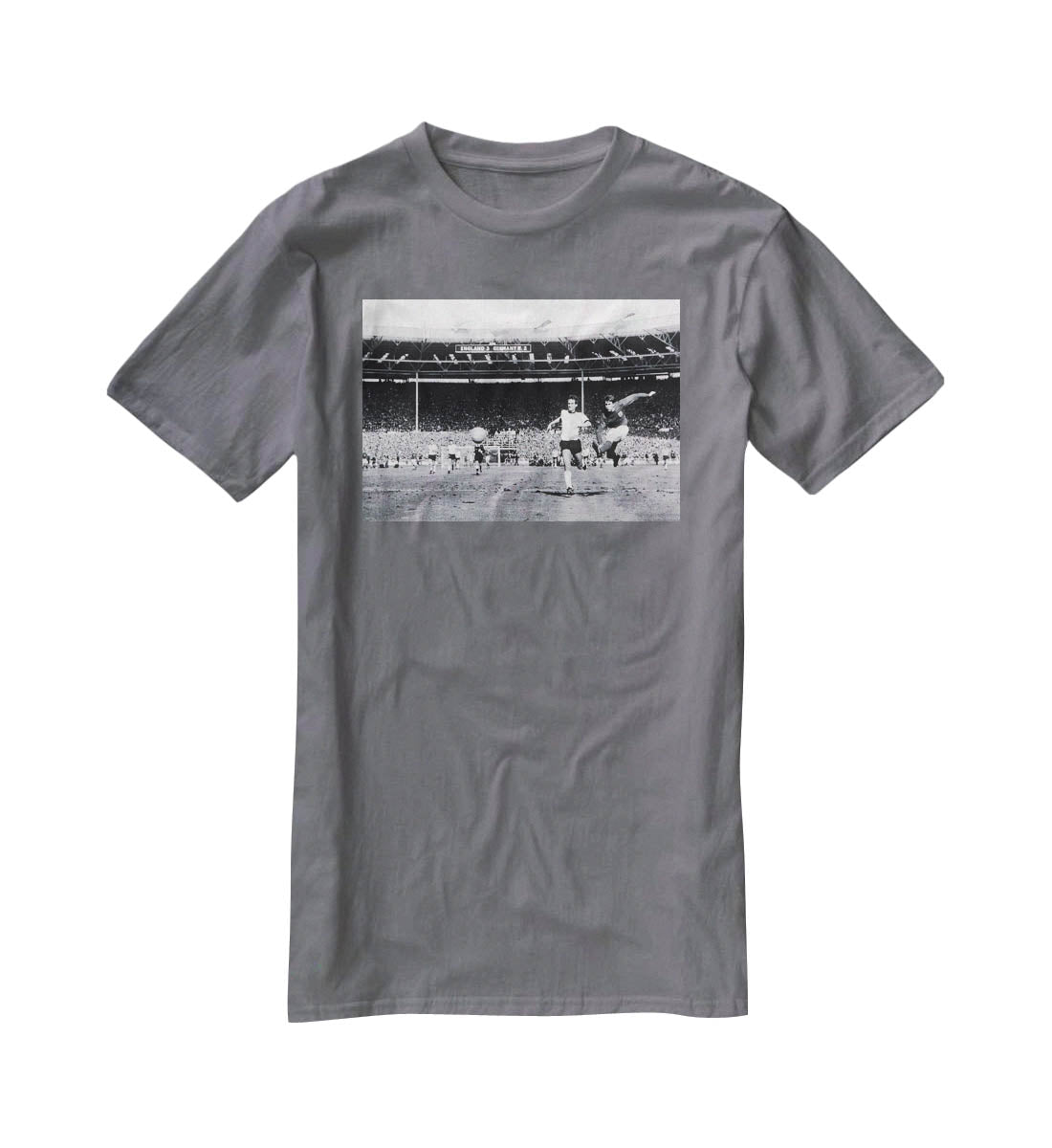 They think its all over Geoff Hurst Goal T-Shirt - Canvas Art Rocks - 3