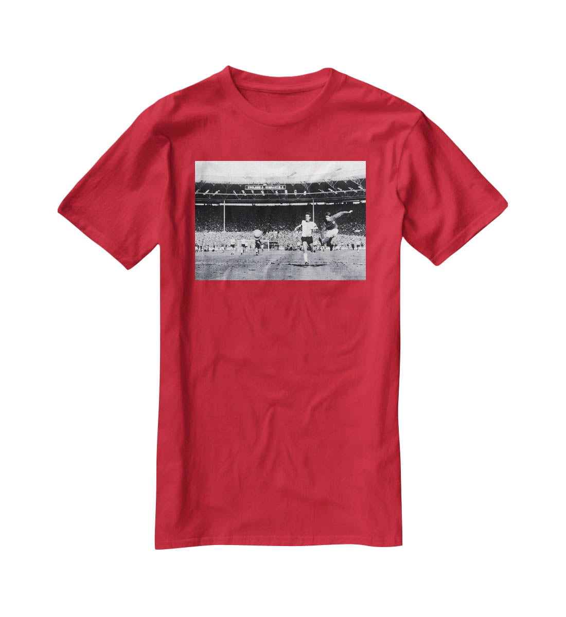 They think its all over Geoff Hurst Goal T-Shirt - Canvas Art Rocks - 4
