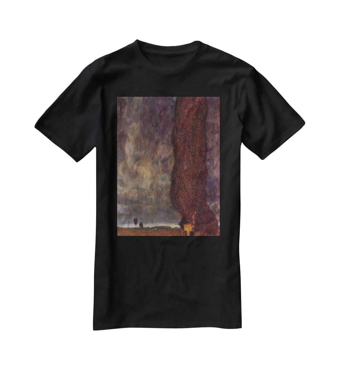 Thunderstorm by Klimt T-Shirt - Canvas Art Rocks - 1