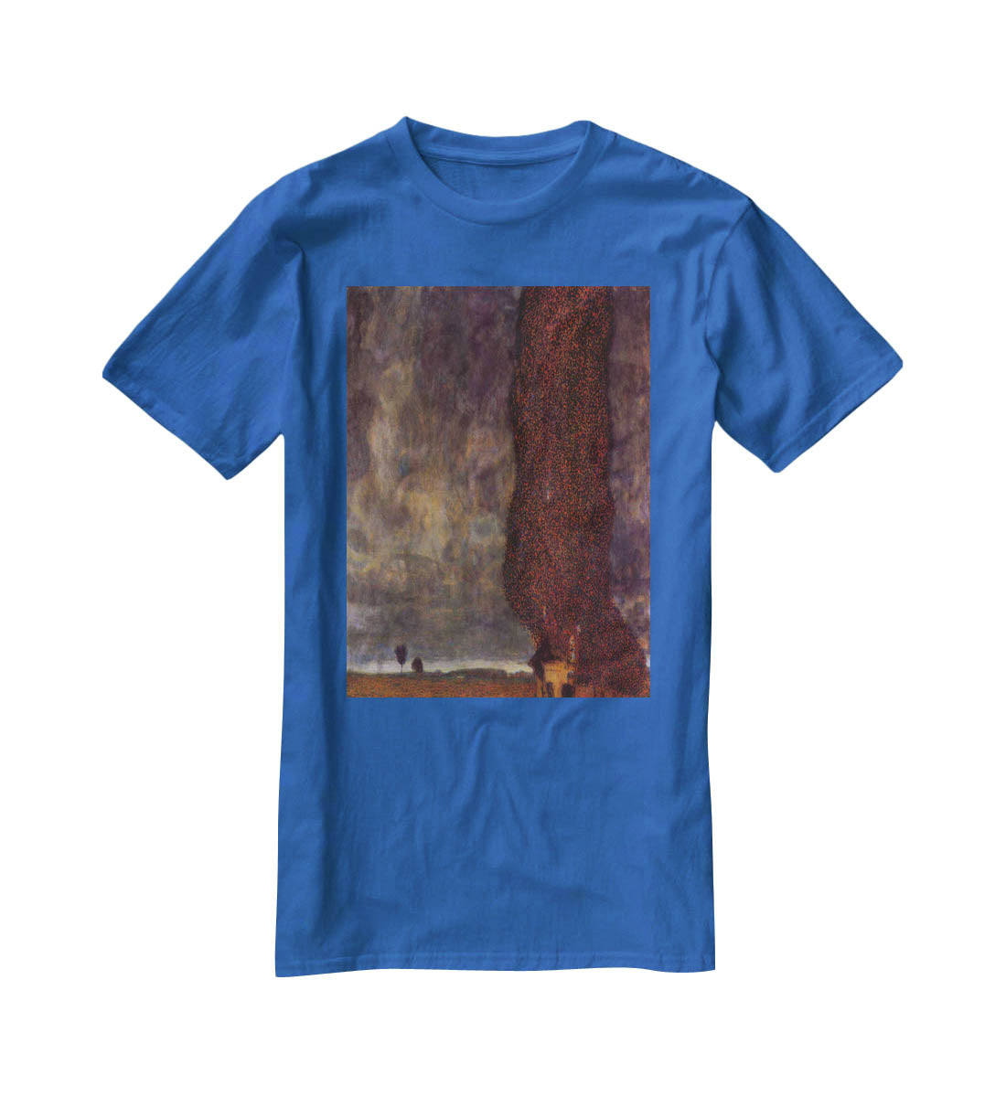 Thunderstorm by Klimt T-Shirt - Canvas Art Rocks - 2