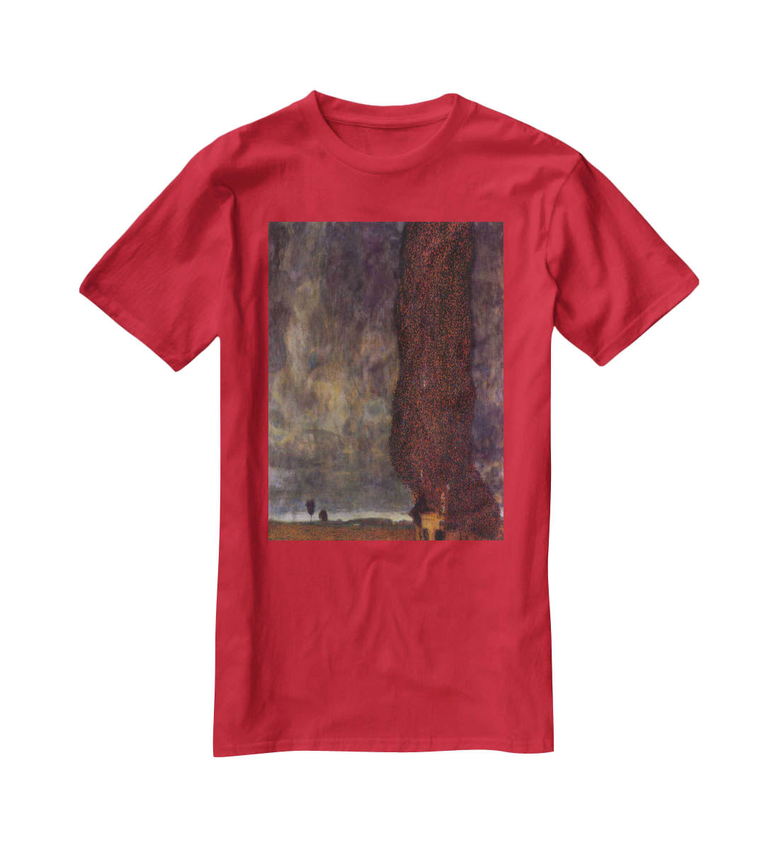 Thunderstorm by Klimt T-Shirt - Canvas Art Rocks - 4