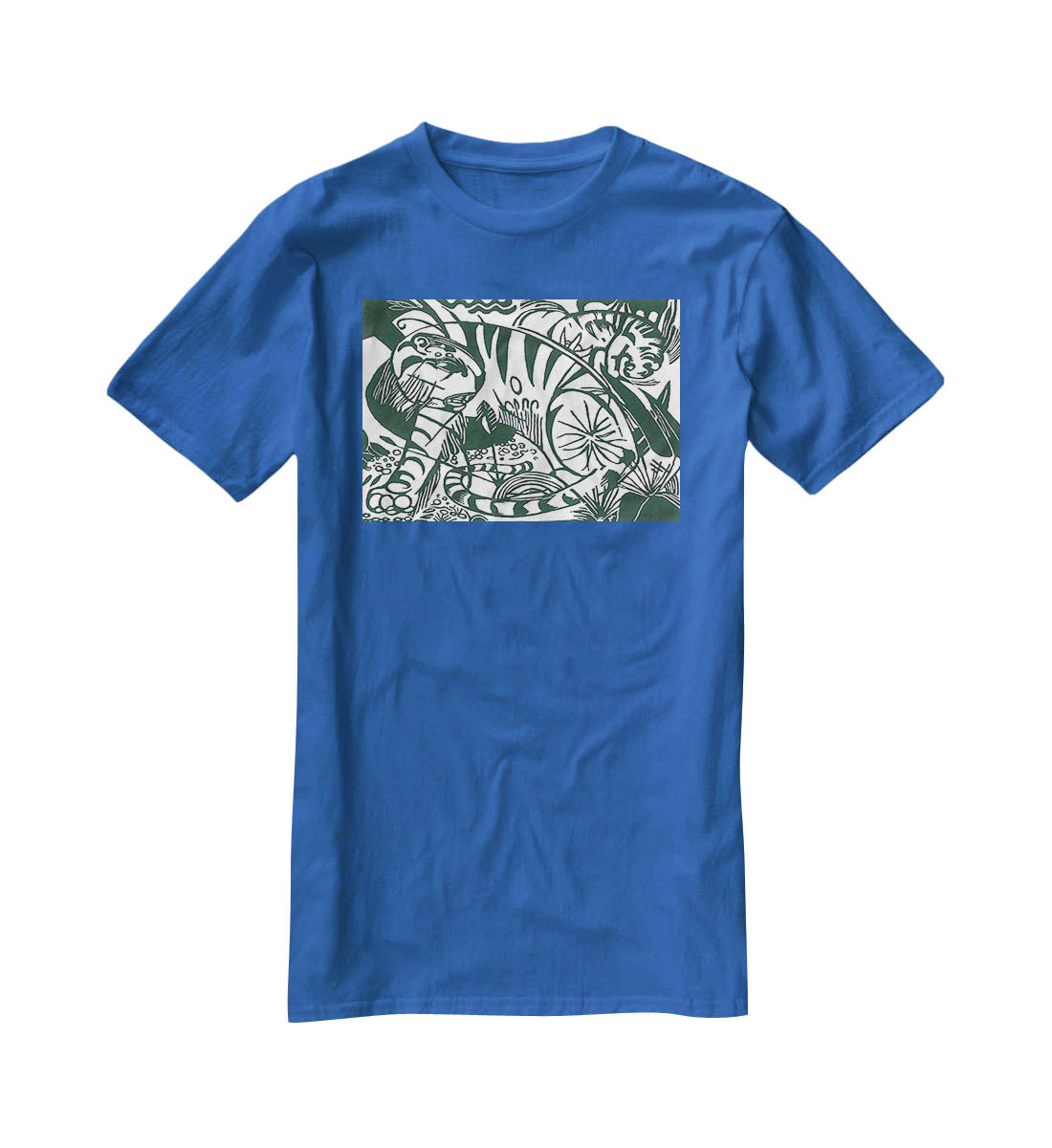 Tiger by Franz Marc T-Shirt - Canvas Art Rocks - 2