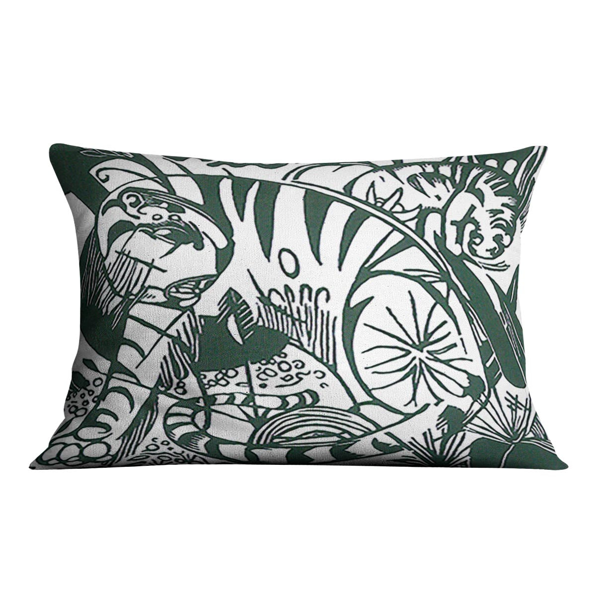 Tiger by Franz Marc Cushion