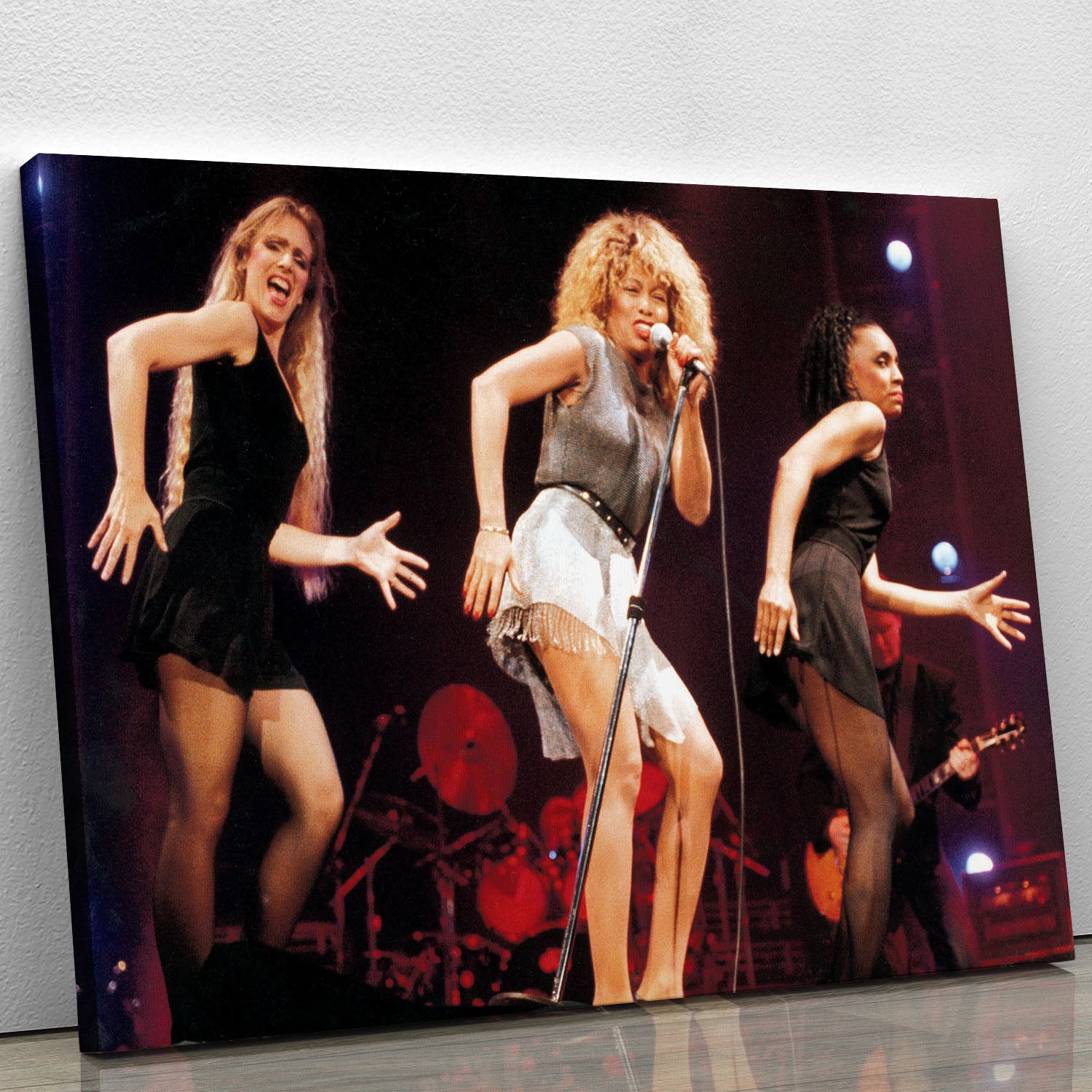 Tina Turner on stage Canvas Print or Poster - Canvas Art Rocks - 1
