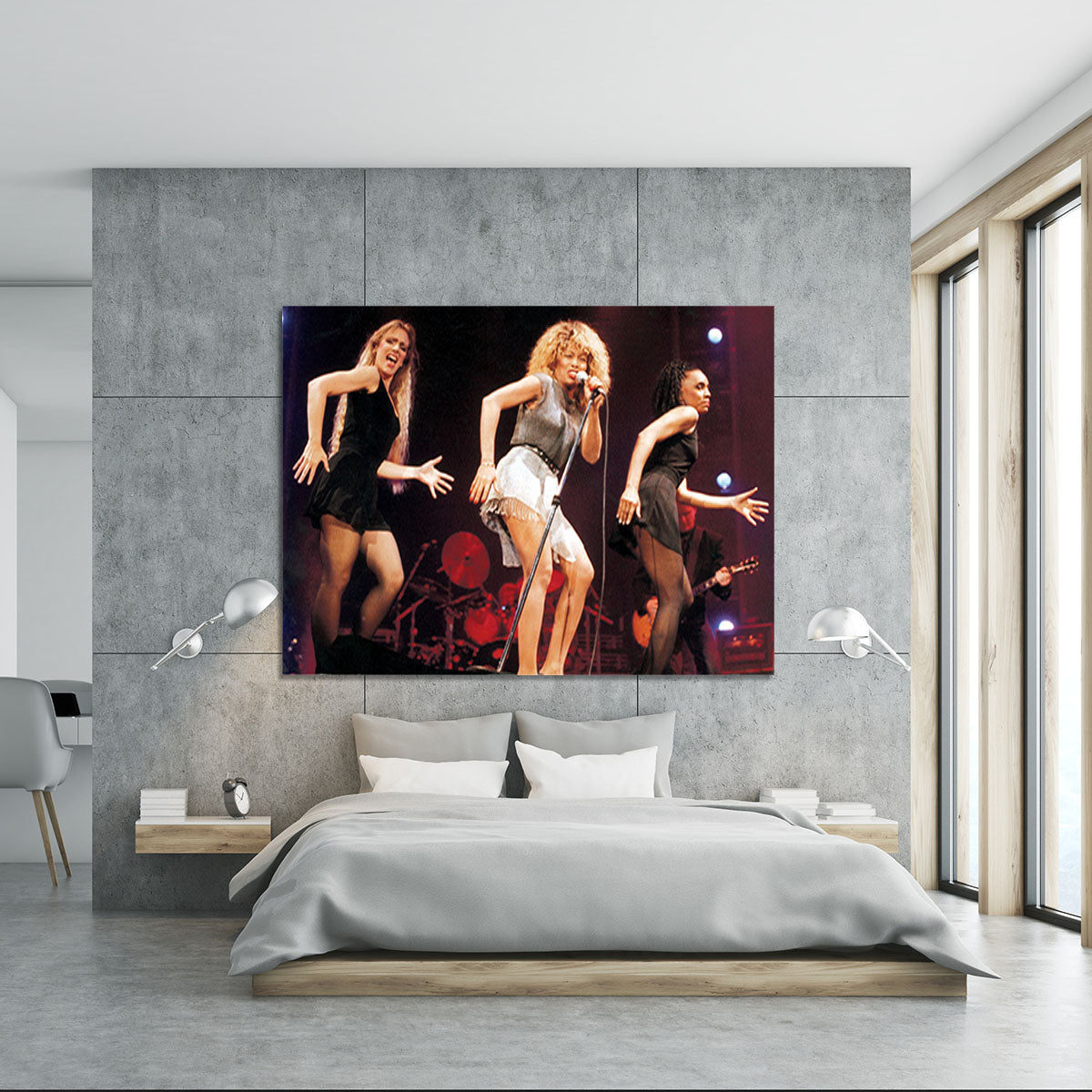 Tina Turner on stage Canvas Print or Poster - Canvas Art Rocks - 5