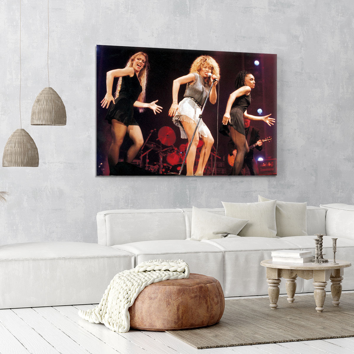 Tina Turner on stage Canvas Print or Poster - Canvas Art Rocks - 6