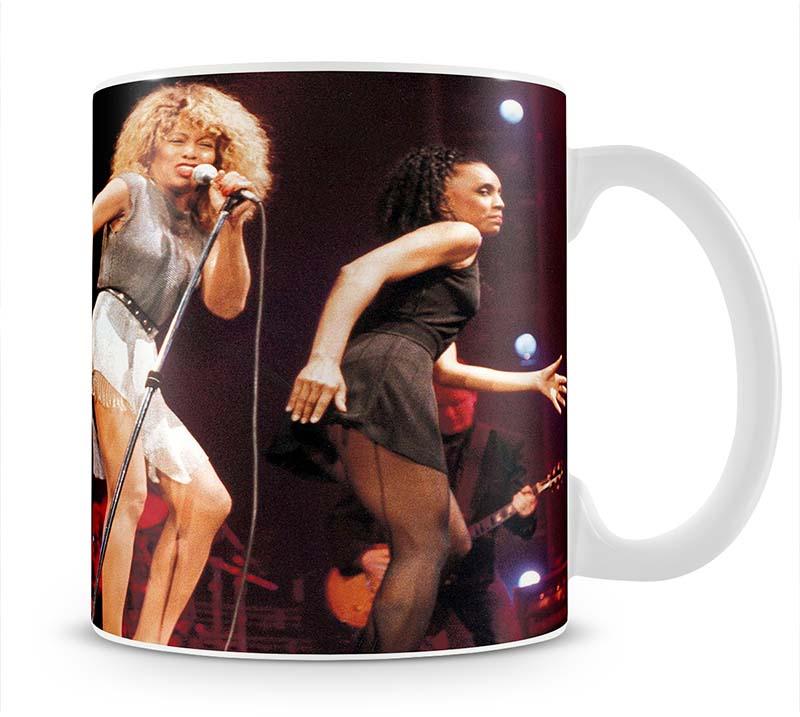 Tina Turner on stage Mug - Canvas Art Rocks - 1