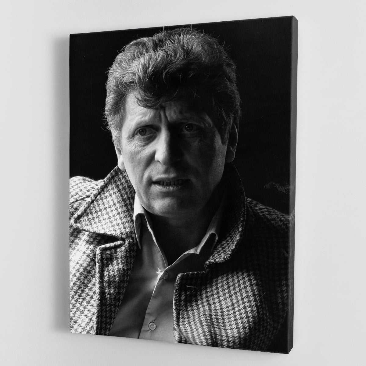 Tom Baker in 1982 Canvas Print or Poster - Canvas Art Rocks - 1