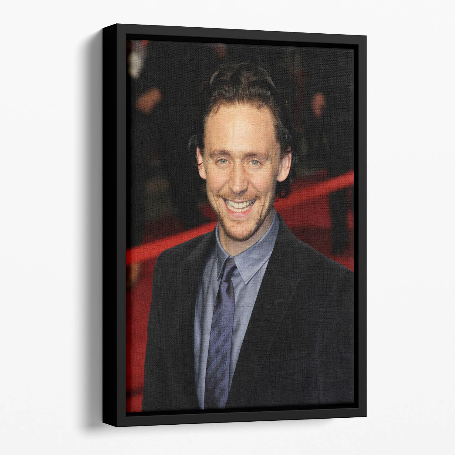 Tom Hiddleston Floating Framed Canvas