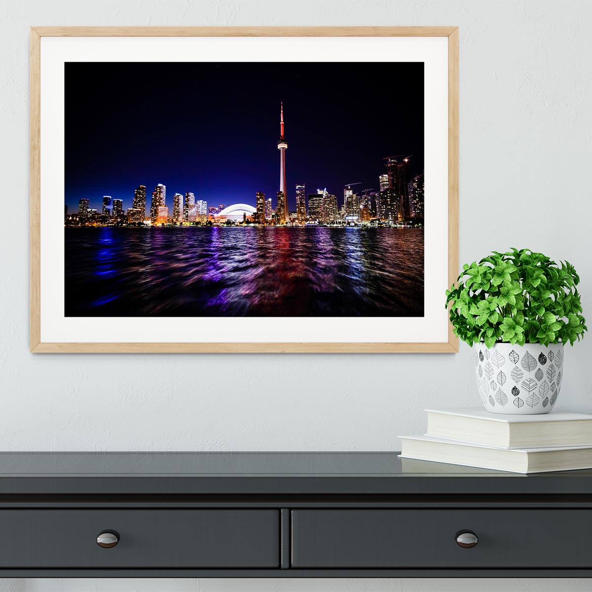 Toronto Framed Print - Canvas Art Rocks - 3