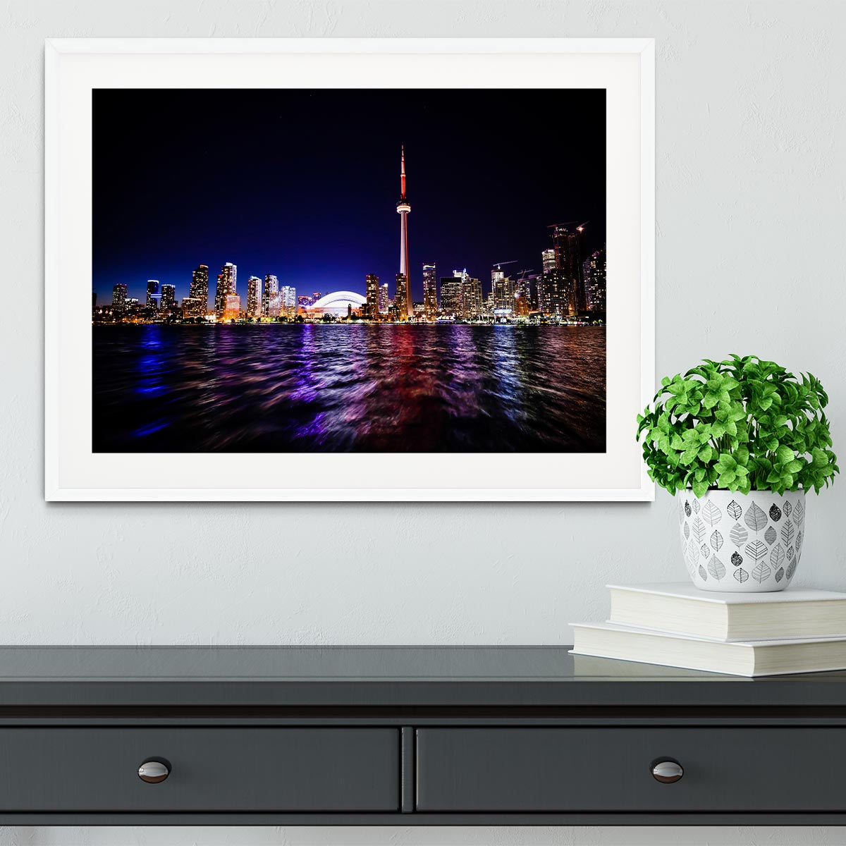 Toronto Framed Print - Canvas Art Rocks - 5