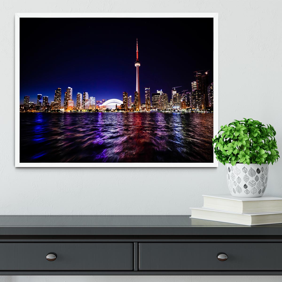 Toronto Framed Print - Canvas Art Rocks -6