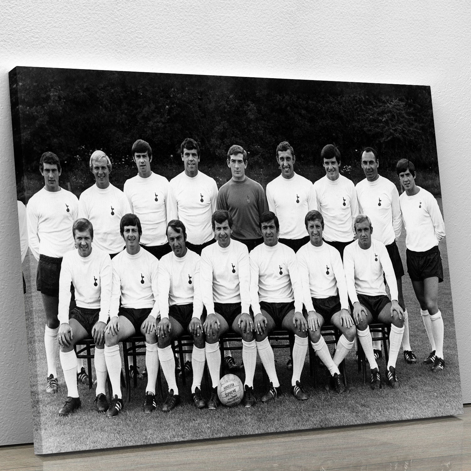 Tottenham Hotspur Team Photo 1968-69 Season Canvas Print or Poster - Canvas Art Rocks - 1