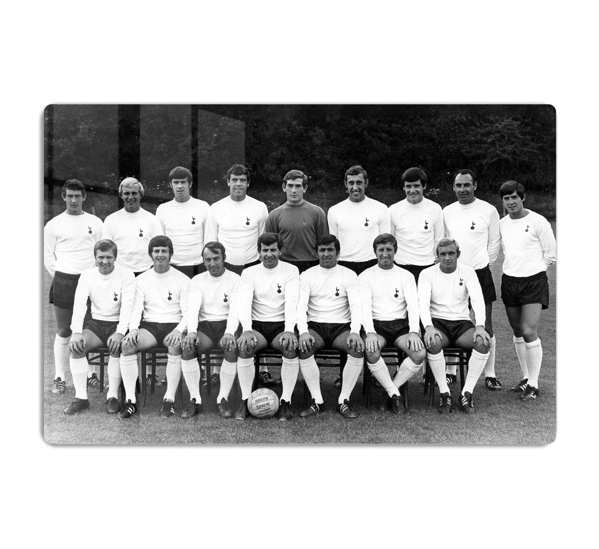 Tottenham Hotspur Team Photo 1968-69 Season Acrylic Block - Canvas Art Rocks - 1