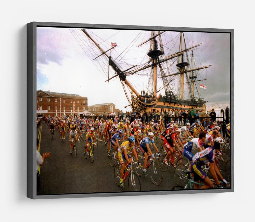 Tour de France in Portsmouth HD Metal Print - Canvas Art Rocks - 9