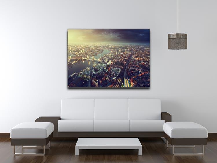 Tower Bridge in sunset time Canvas Print or Poster - Canvas Art Rocks - 4